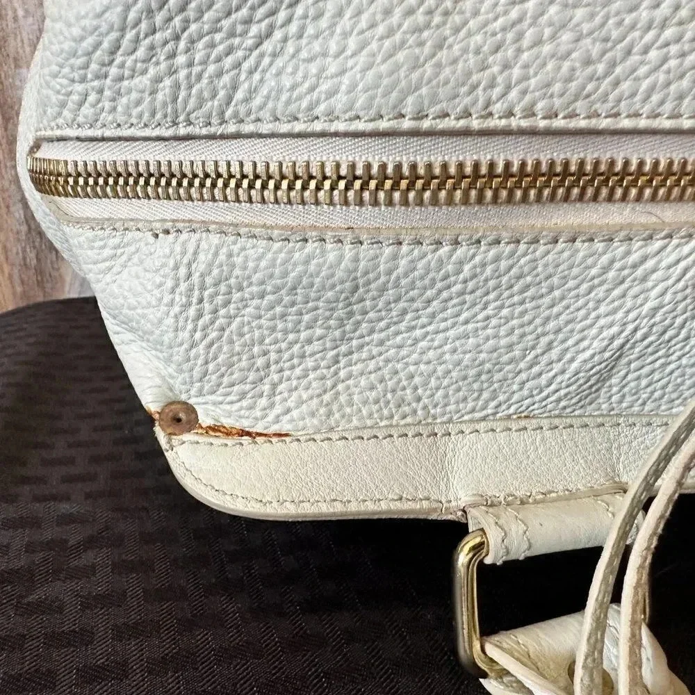 Gherardini 1885 Firenze Italian Pebbled Leather Tote Bag